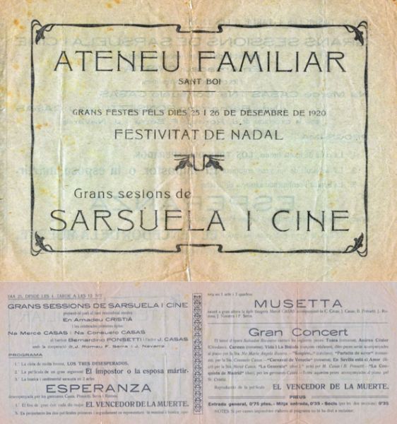 ACR - 1920 - Ateneu Familiar - Sant Boi de Llobregat - Fons: Famlia Cristi Cerezo