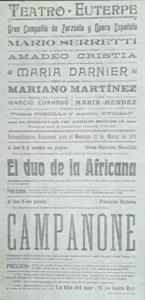 ACR - 1915 - Teatre Euterpe (Matar) - Matar - Fons: Museu Arxiu de Santa Maria de Matar